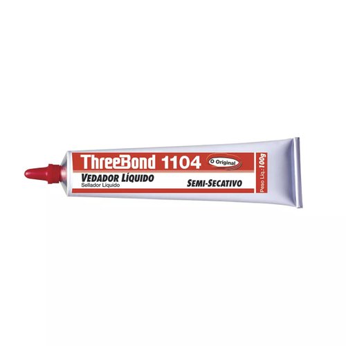 Adesivo vedador líquido semissecativo three bond (1104 threebond)