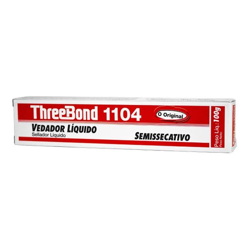 Adesivo vedador líquido semissecativo three bond (1104 threebond)