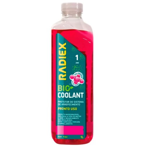 Aditivo radiador radiex rosa 1l pronto uso (r1892 radiex)