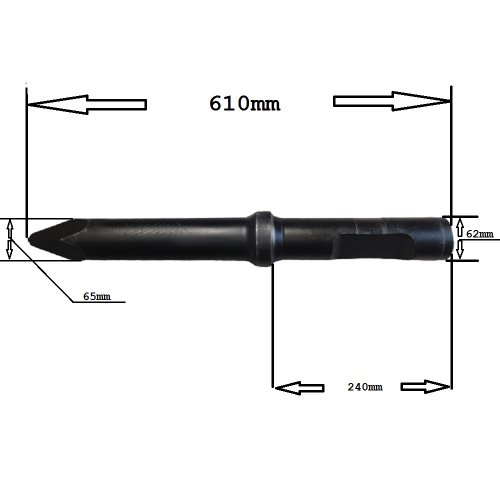 Broca corte ponta prego rompedor bobcat hb880 (7357297 bobcat)