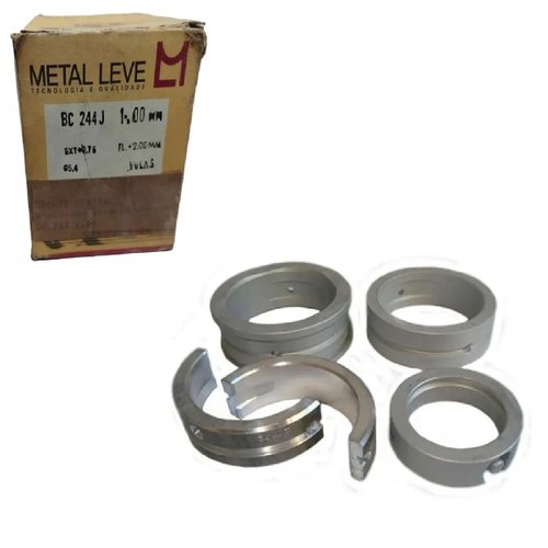 Bronzina mancal 075x100mm vw ar fusca 67/ (bc244 100)