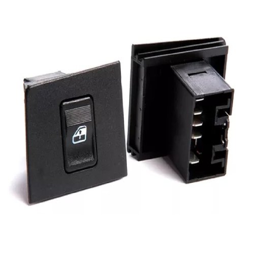 Chave interruptor direito vidro eletrico fiat uno (03165550)