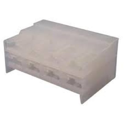 Conector 08 vias femea 6.3 branco (ete7538)