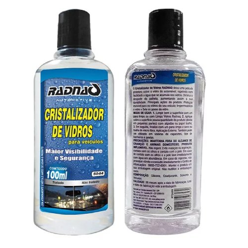 Cristalizador de vidros automotivo e viseiras capa (5044 radnaq)