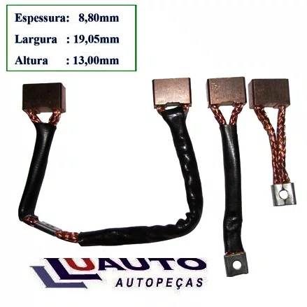 Escova motor partida willys jeep 6 cilindros wapsa (x213/11 krug)