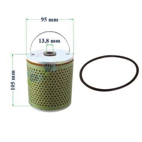 Filtro oleo motor ford willys 4/6 cilindros 42/74 (ox214d mahle)
