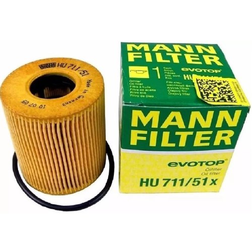 Filtro oleo motor peugeot 206 citroen picasso (hu711/51x)