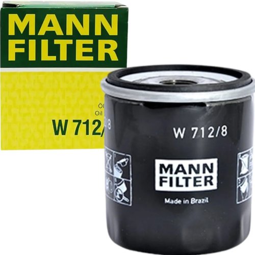 Filtro oleo motor peugeot 208 307 citroen c3 16/ (w712/8 mann)