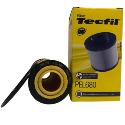 Filtro oleo motor vw jetta 1.8 tsi 13/ pel680 (pel680)