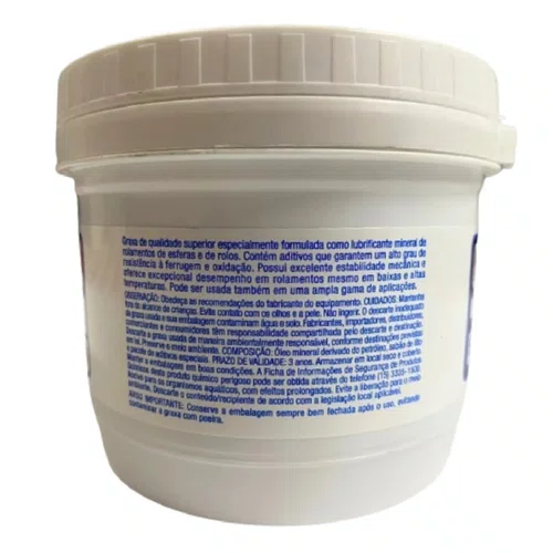 Graxa azul fag 500 gramas multiuso litio nlgi 2 (graxazul 1/2kg)