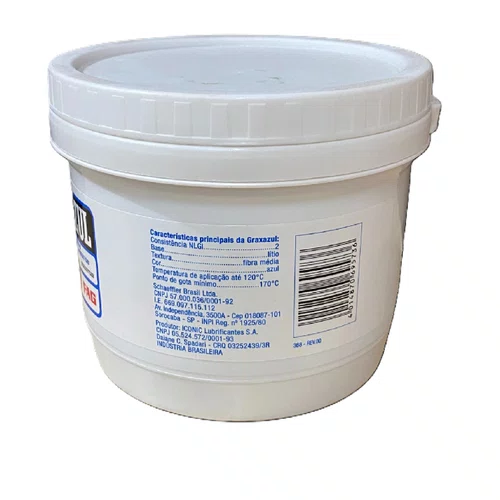 Graxa azul fag 500 gramas multiuso litio nlgi 2 (graxazul 1/2kg)