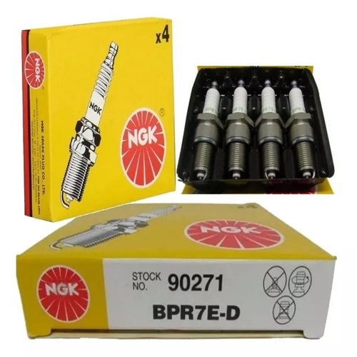 Jg Vela ignicao gm onix astra cobalt corsa prisma (bpr7ed)