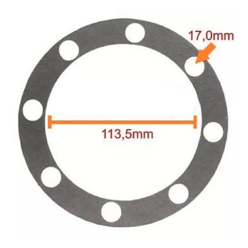 Junta semi eixo gm d60 /79 13.130 14.140 furo 17mm (11555pv)