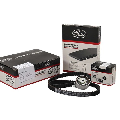 Kit correia cva dentada gm corsa 1.0 8v 1.8 8v 02/ (ks303 gates)