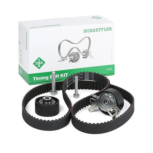 Kit correia cva dentada picasso 307 c4 c5 2.0 16v (530023810 ina)