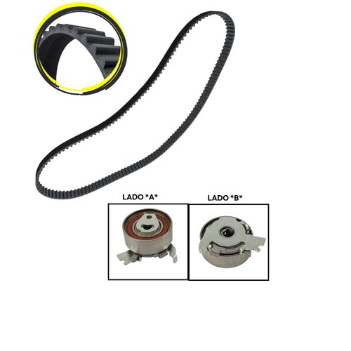 Kit correia cva gm omega/s10 2.2 94/ vectra 2.2 8v (ks306 gates)