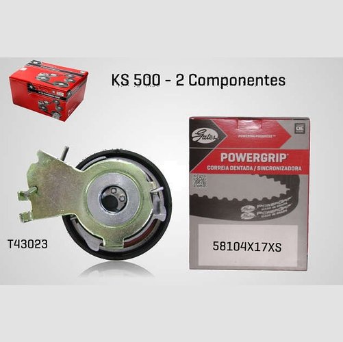 Kit correia cva peugeot 206 1.4 04/ citroen c3 1.4 (ks500 gates)