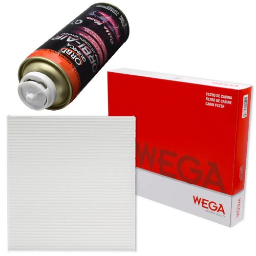 KIT Filtro cabine ar concionado gm onix 2019/ + spray limpa ar-condicionado