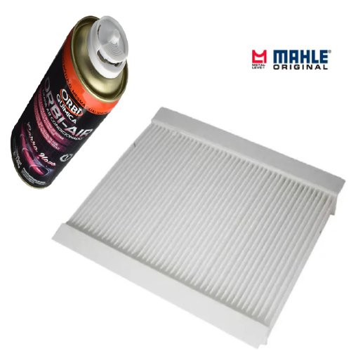 KIT Filtro cabine ar condicionado jeep renegate 2015/+ Spray Limpa Ar-Condicionado