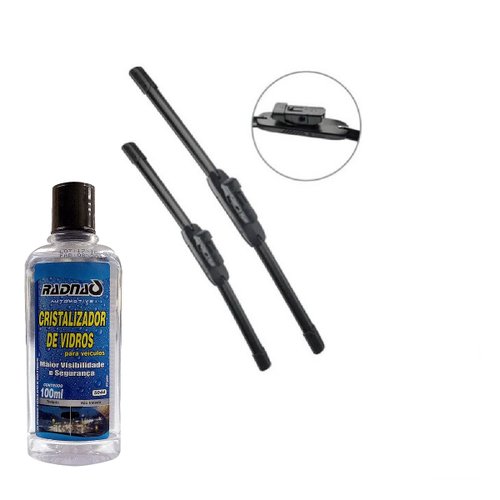 KIT PALHETA PARABRISA ONIX PRISMA+CRISTALIZADOR