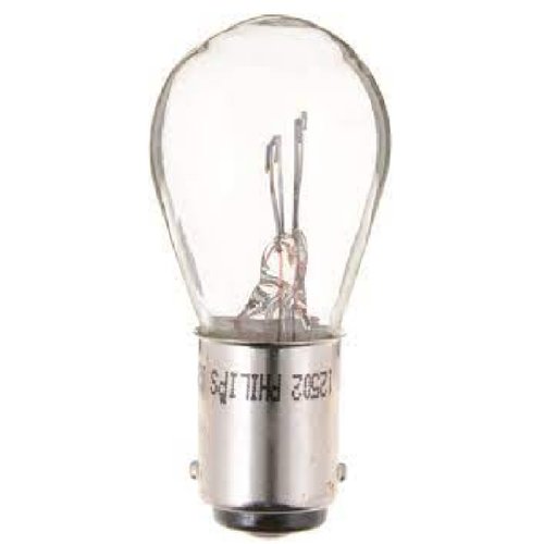 Lampada 2 polos 12v 21/5 watts  pino encontrado (12502 philips)