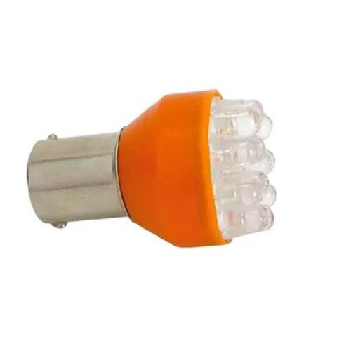Lampada amarela 1 polo 12v  pino 45 graus (ap738 autopoli)