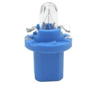 Lampada base vidro painel 1.2w c/ soquete azul (2721mfx)