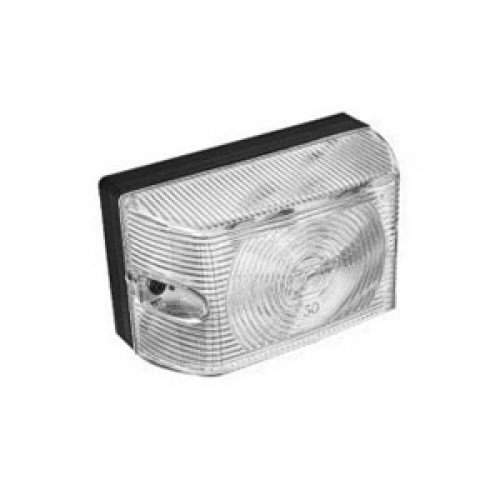 Lanterna universal retangular cristal 1 polo (gf110cr)