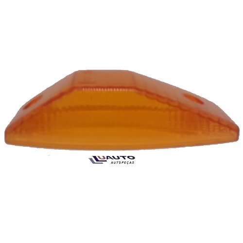 Lente lanterna lateral amarela vwc 6.90 8150 (gf036am)