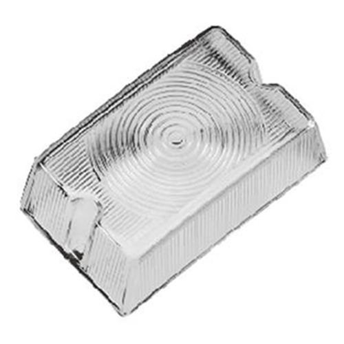 Lente lanterna retangular gf110 cristal (gf030cr)