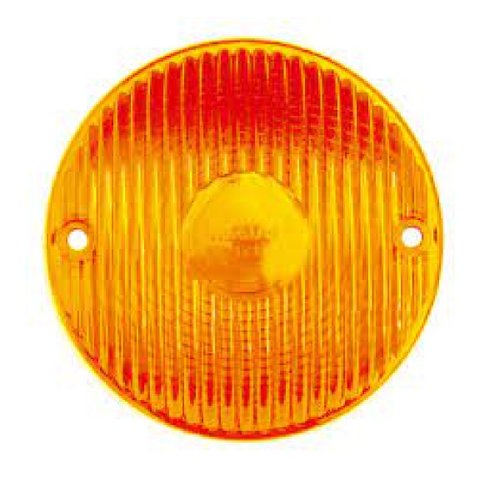 Lente lanterna traseira amarela ford jeep (gf018am)