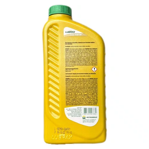 Oleo caixa lubrax 75w90 semisintetico (gold 75w90 petrobras)