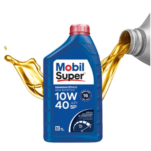 Oleo motor semi sintetico mobil 10w40 1 lt (10w40 mobil 1l)