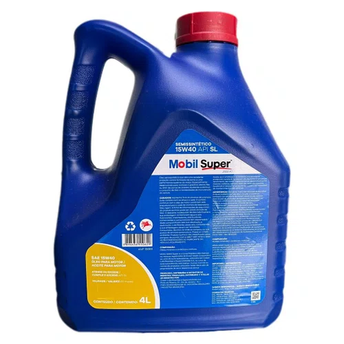 Oleo motor semi sintetico mobil 15w40 4l (15w40 mobil 4 lts)