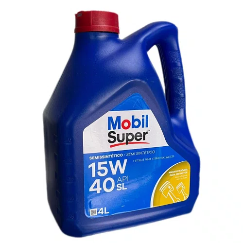 Oleo motor semi sintetico mobil 15w40 4l (15w40 mobil 4 lts)