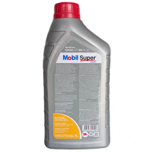 Oleo motor sintetico mobil 5w-40 laranja (5w40 mobil laranja)