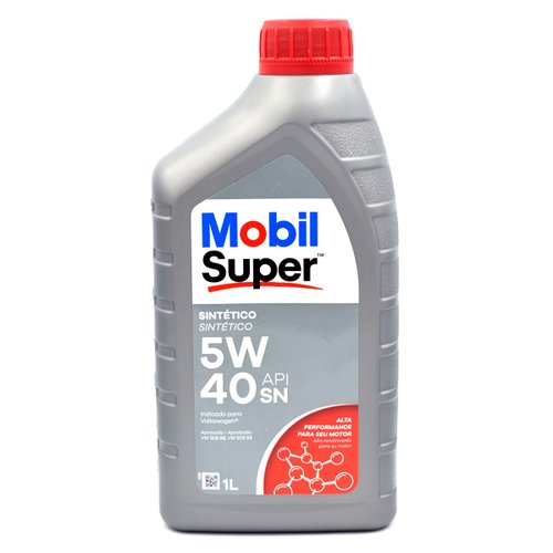 Oleo motor sintetico mobil 5w-40 vermelho (5w40 mobil vermelho)