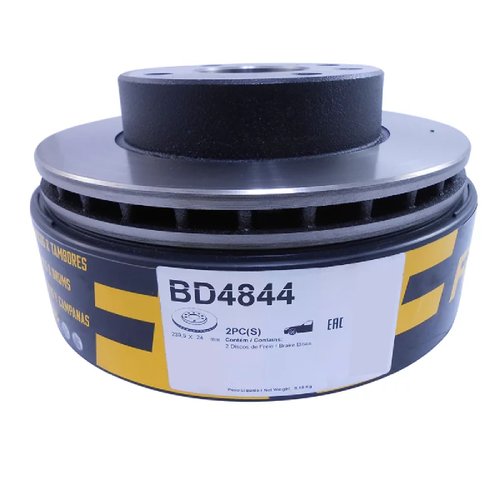 Par Disco freio dianteiro ford escort /92 verona (bd4844)