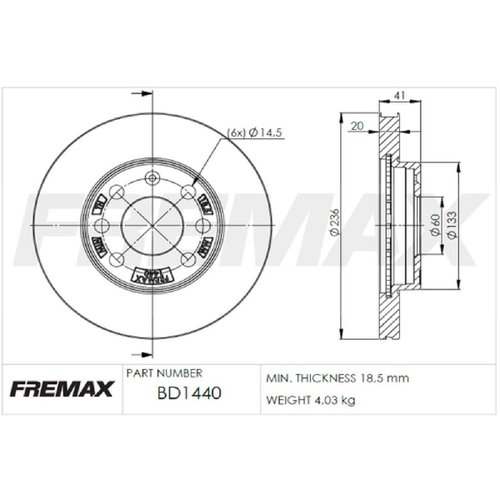 Par Disco freio gm monza corsa celta prisma agile (bd1440)