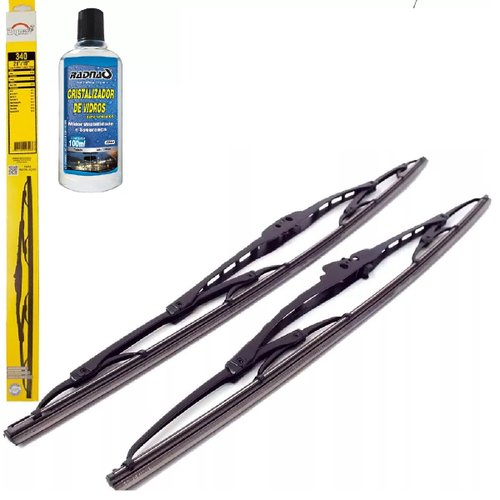 PAR PALHETA LIMPADOR PARABRISA VW GOL G3+CRISTALIZADOR PARABRISA