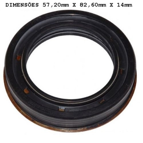 Retentor caixa cambio eaton entalhado ford gm vwc (02512brgep)