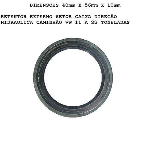 Retentor externo setor caixa direcao hid. vwc 82/ (01046bag)