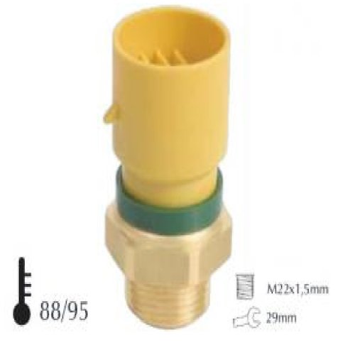 Sensor temperatura radiador c/ ac gm astra 94/95 (463 88/95)
