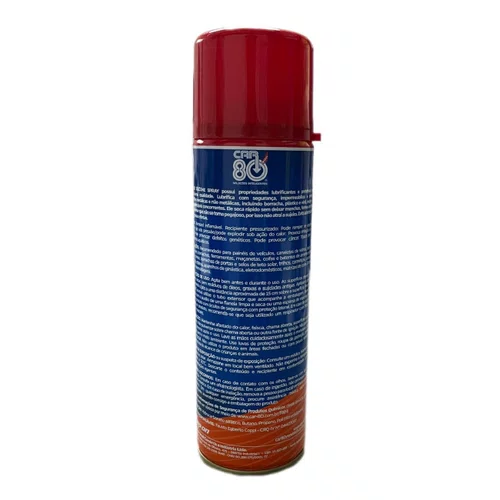 Silicone aerossol spray 300ml 190gr car80 (car80 silicone spray)