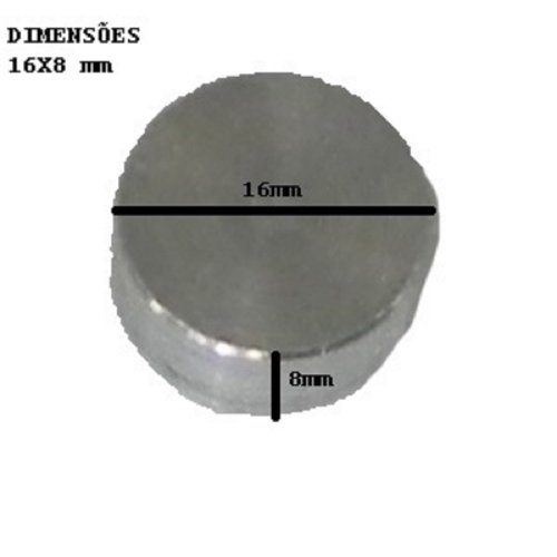 Tampa bujao aluminio bloco mwm d229 d226 16x8mm (922903270064)
