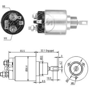 Automatico motor partida gm monza kadett  s10 (zm872)