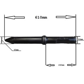 Broca corte ponta prego rompedor bobcat hb880 (7357297 bobcat)