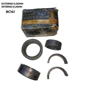 Bronzina mancal vw fusca kombi 1200 ar /66 050x025 (bc141 025 metal leve)