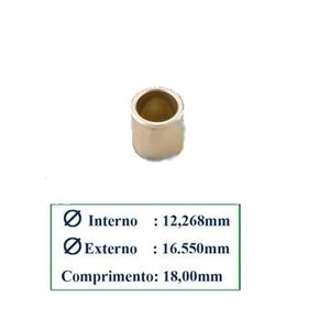 Bucha mancal dianteiro motor partida mbb jd (stb673x)