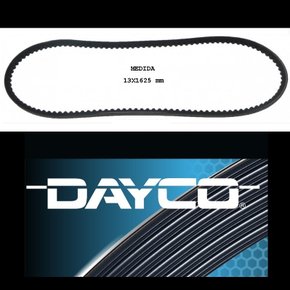 Correia v virabrequim alternador  scania 112 81/ (13x1625 dayco)